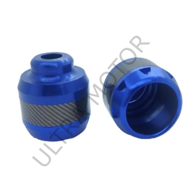 Motosiklet Ön Teker Koruma Takozu CNC Mavi