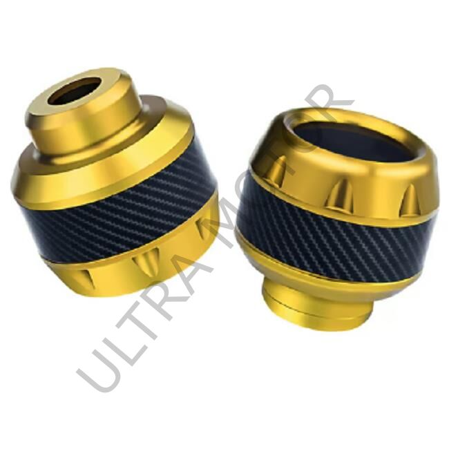 Motosiklet Ön Teker Koruma Takozu CNC Gold