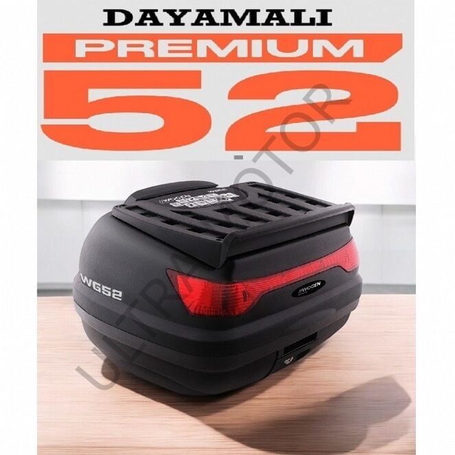 Wogen 52LT Premium Arka Çanta Siyah Dayamalı