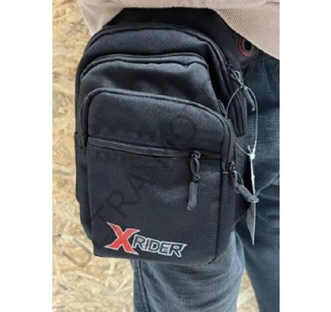 Forte GT XRider Tekstil Siyah Çok Gözlü Bacak Çantası