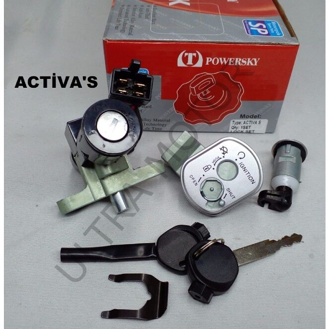 Honda Activa S Kontak Seti (Kontak,Kilit)
