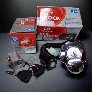 Honda CG 125 Kontak Seti (Kontak,Kilit,Depo Kapağı) Erkek Fiş