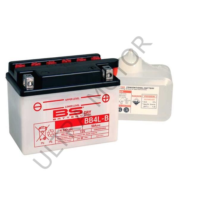 BS Battery BB4L-B DRY Motosiklet Akü