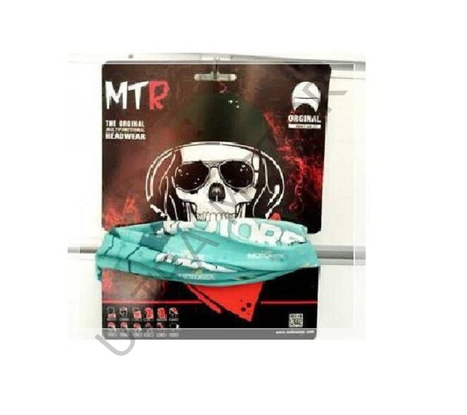 Motoran Motorex Baskılı Baf Turkuaz