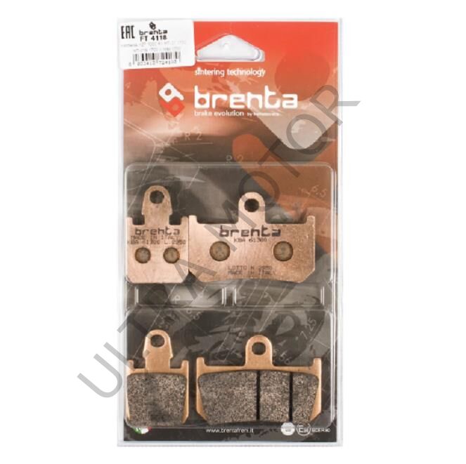 Brenta Ft 4118 Sinter Metal Disk Fren Balata