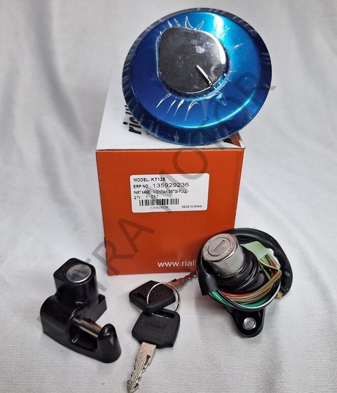 Mondial KT 125 Rialli Kontak Seti Çinko Yuvalı