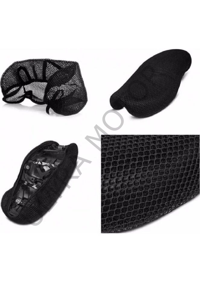 3D Fileli Motosiklet Sele Kılıfı 2XL Beden