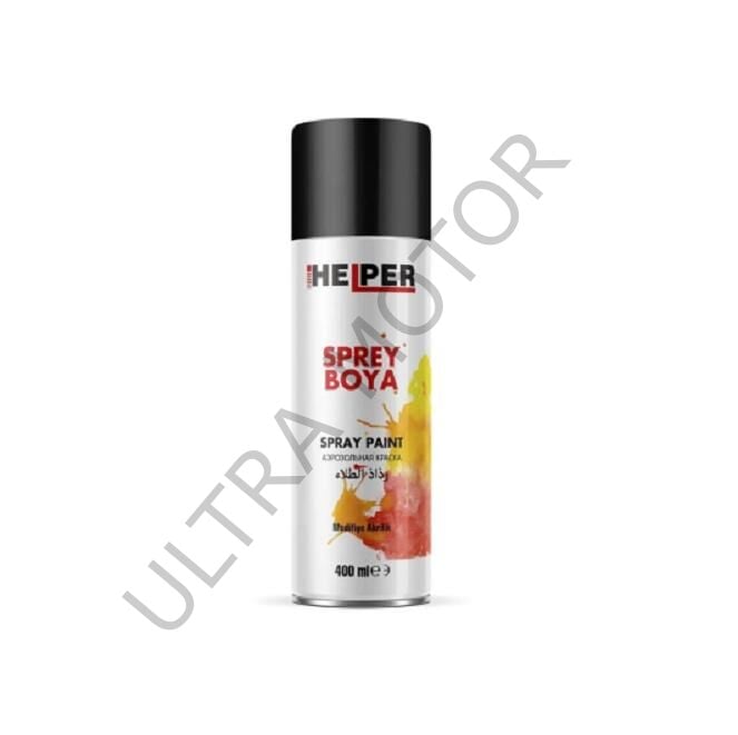Helper Sprey Boya Ral-9005 Parlak Siyah 400ml