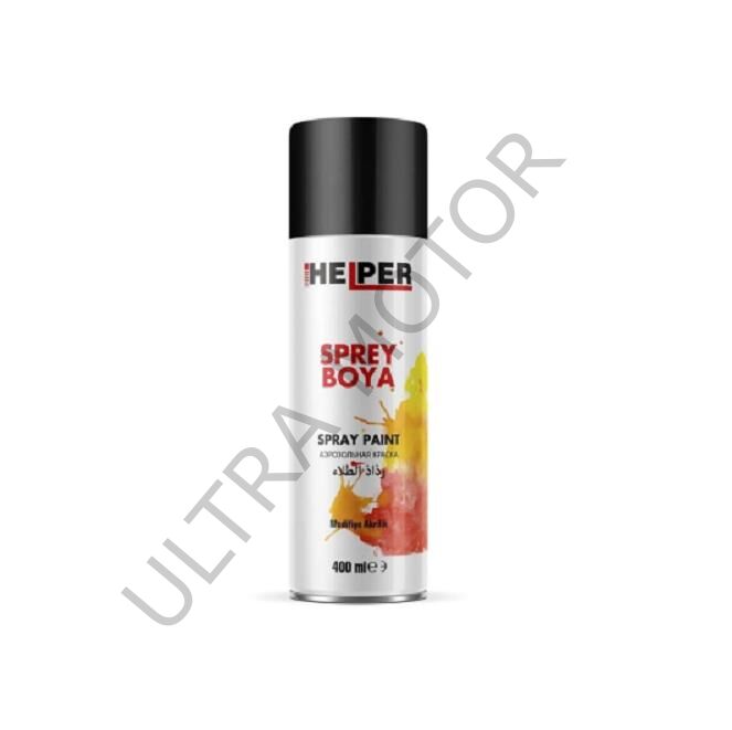 Helper Sprey Boya Ral-9005 Parlak Siyah 400ml