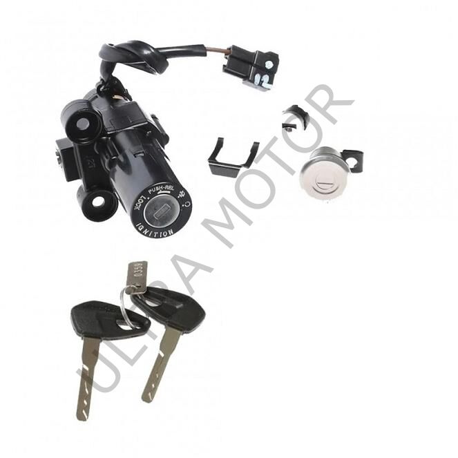 Bajaj NS 200 Euro4 Kontak Seti (Kontak Anahtarı+Sele Kilidi)