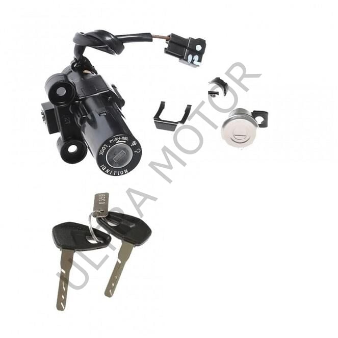 Bajaj NS 200 Euro4 Kontak Seti (Kontak Anahtarı+Sele Kilidi)