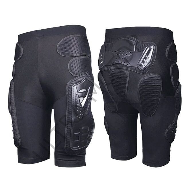 TEX 980 lüx Sırtlıklı Korumalı Motosiklet- Kayak Siyah XL Beden Şort