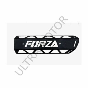 Honda Forza 250 2018-2020 Uyumlu Eksoz Koruma Demiri Siyah