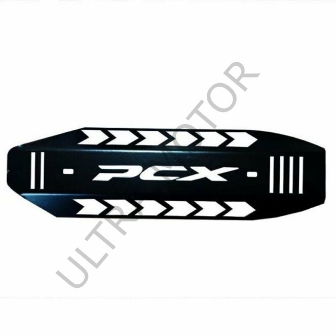 Honda PCX 125 - 150 2018-2020 Uyumlu Eksoz Koruma Demiri Siyah