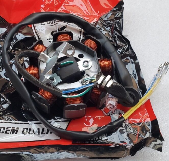 CG-Kuba Statör 8li 3 Kablo Bez Sargısız