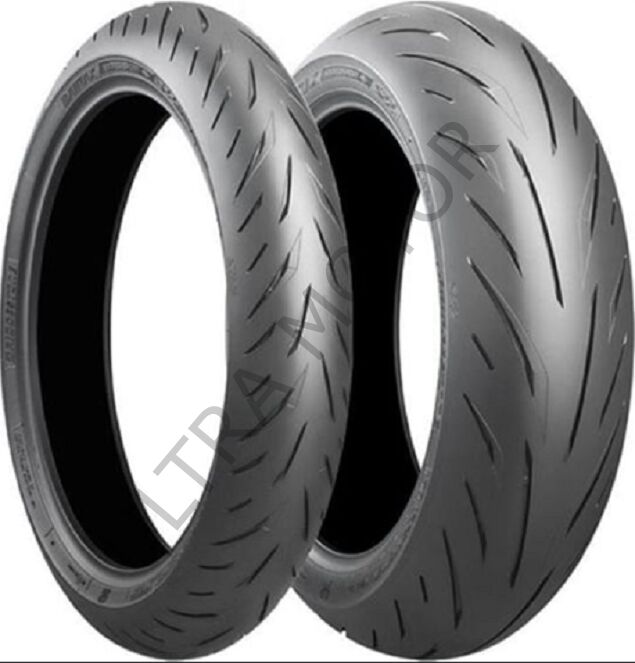 Kawasaki Z250/Z300 Uyumlu Bridgestone S22 110/70 R17 - 140/70 R17 Motosiklet Lastiği Takım