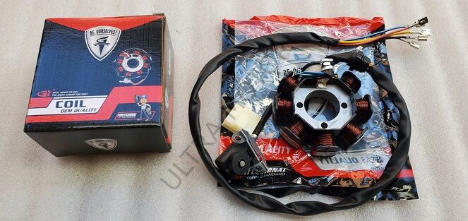 Mondial AGK 125 Statör 8li OEM