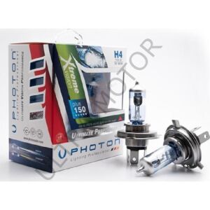 Photon H4 12V 60/55W Xtreme Vision Ampul %150 Daha Fazla Işık 2li