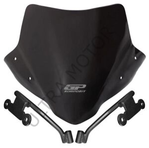 GP Kompozit Honda CB500F 2014-2020 Uyumlu Kısa Ön Cam Siyah