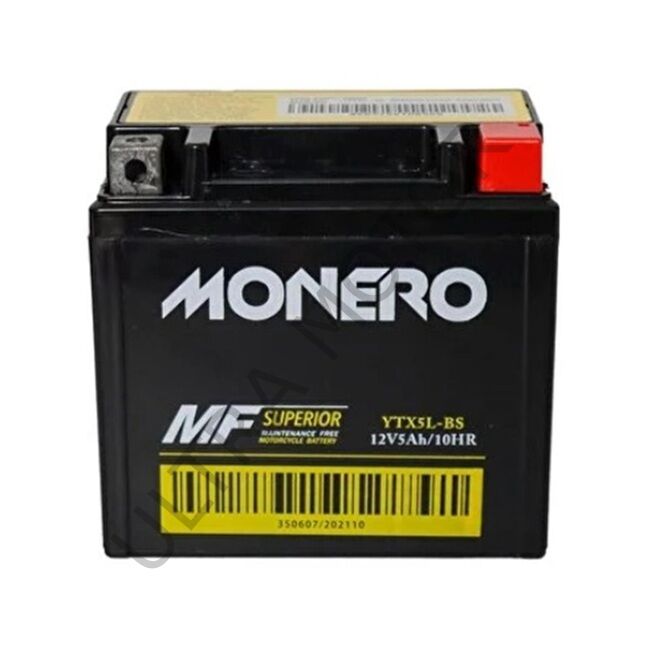 Monero YTX5L-BS 12V 5Ah Akü