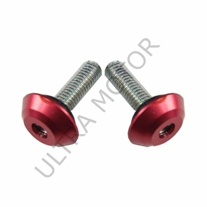 Kırmızı Grenaj Vidası 5mm 15li