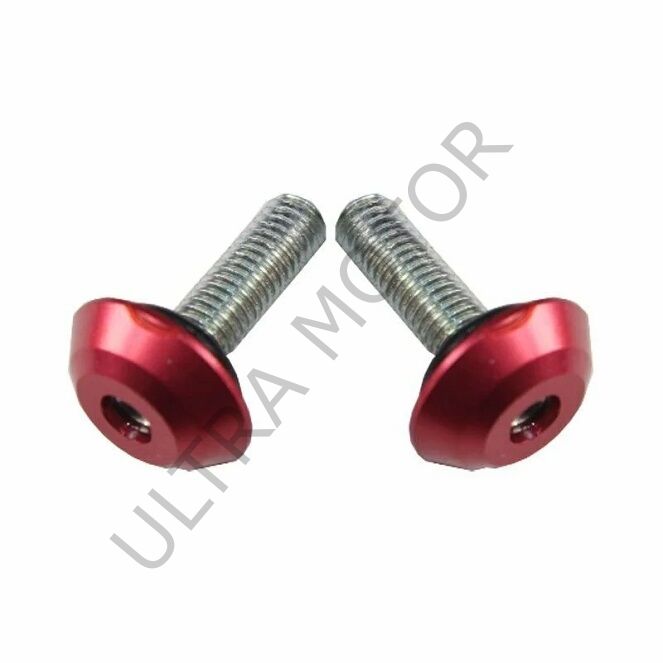 Kırmızı Grenaj Vidası 5mm 15li