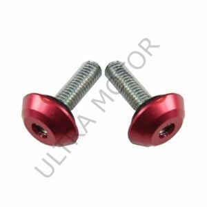 Kırmızı Grenaj Vidası 5mm 15li