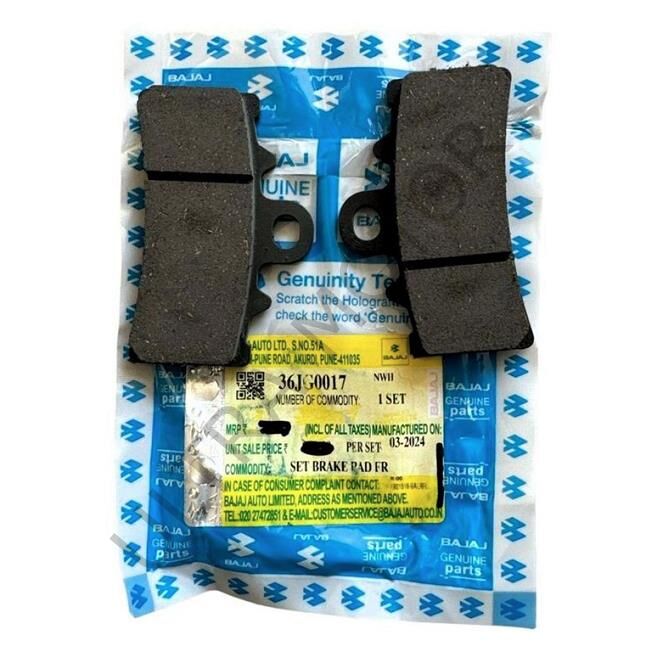 Bajaj Dominar 250/400 Organik Disk Ön Fren Balata