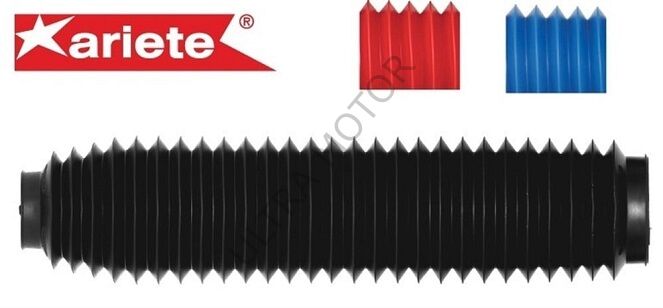 Siyah Arıete Amortisör Körüğü Takım Üst 40/43 mm - Alt 57/60 mm - 75/500 mm