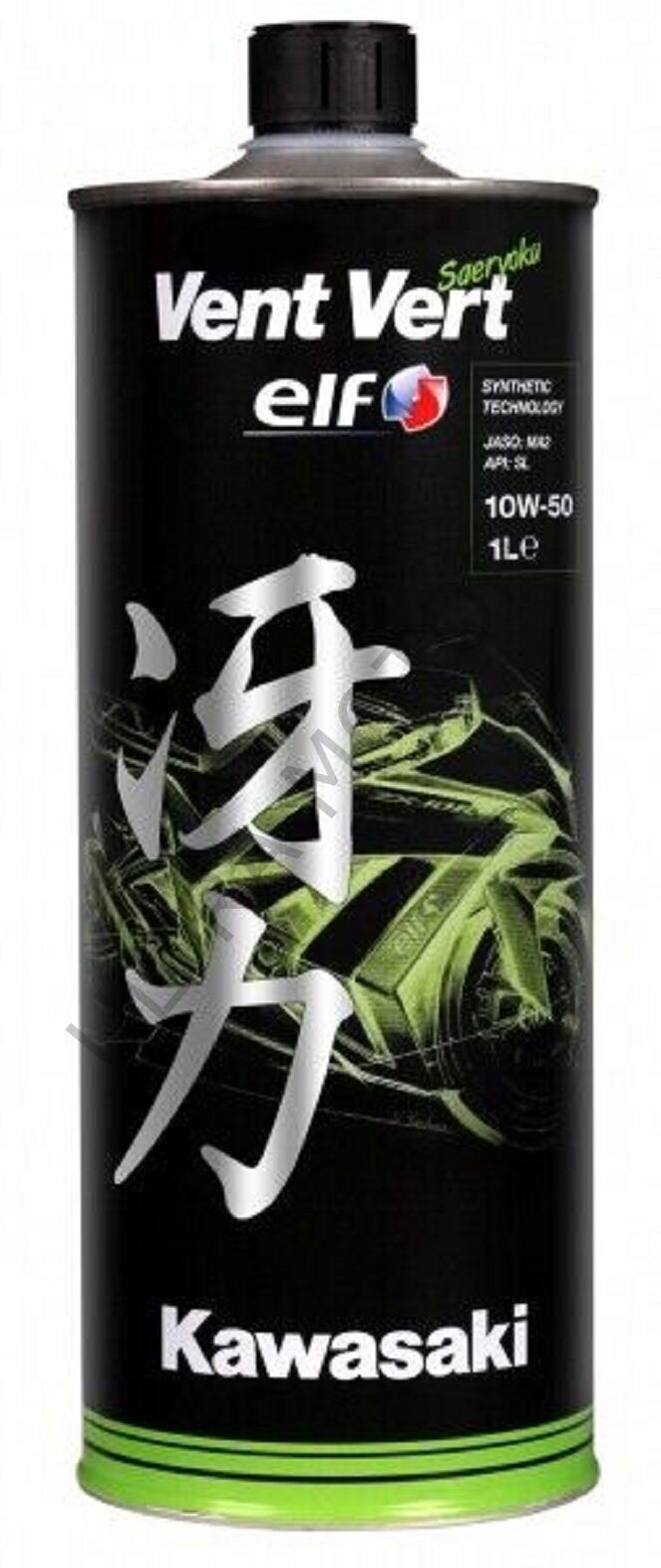 Elf Vent Vert Kawasaki 10W-50 1lt Yağ