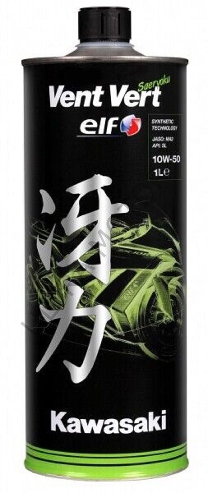 Elf Vent Vert Kawasaki 10W-50 1lt Yağ