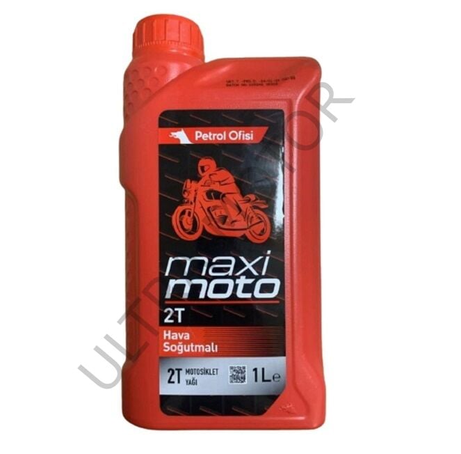 Petrol Ofisi Maxi Moto Hava Soğutmalı 2T Motor Yağı 1 Litre
