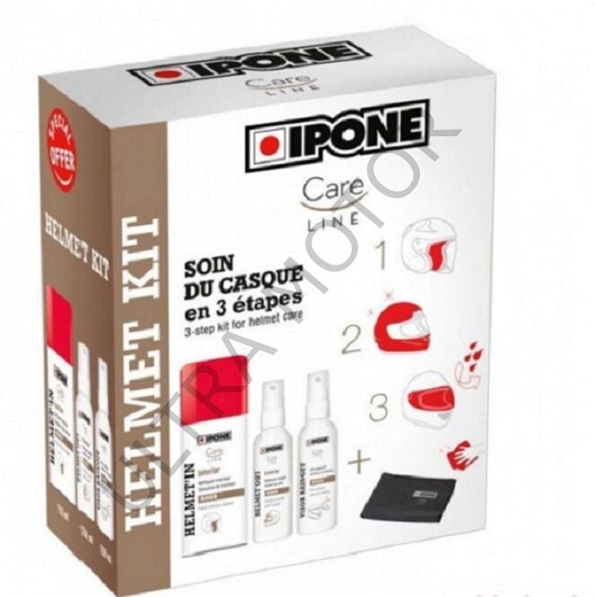 Ipone Helmet Kıt Kask Temizleyici Set