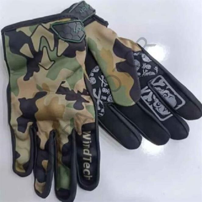 WindTech Kamuflaj Desen Large Beden Eldiven