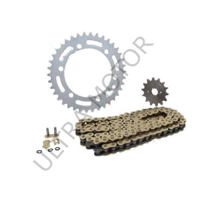 Yamaha R25 Zincir Dişli Seti 520 43T-14T 112L Oringli