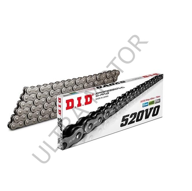 DID 520 Oringli Çelik Zincir 122 Bakla