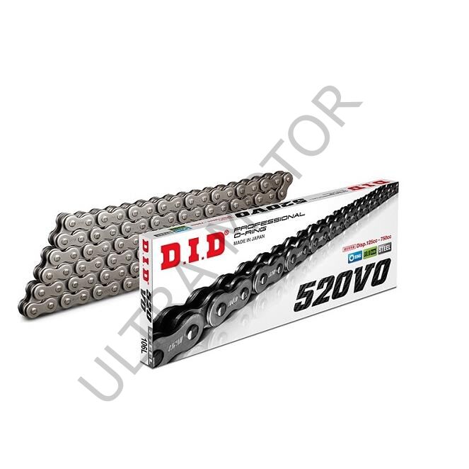 DID 520 Oringli Çelik Zincir 122 Bakla