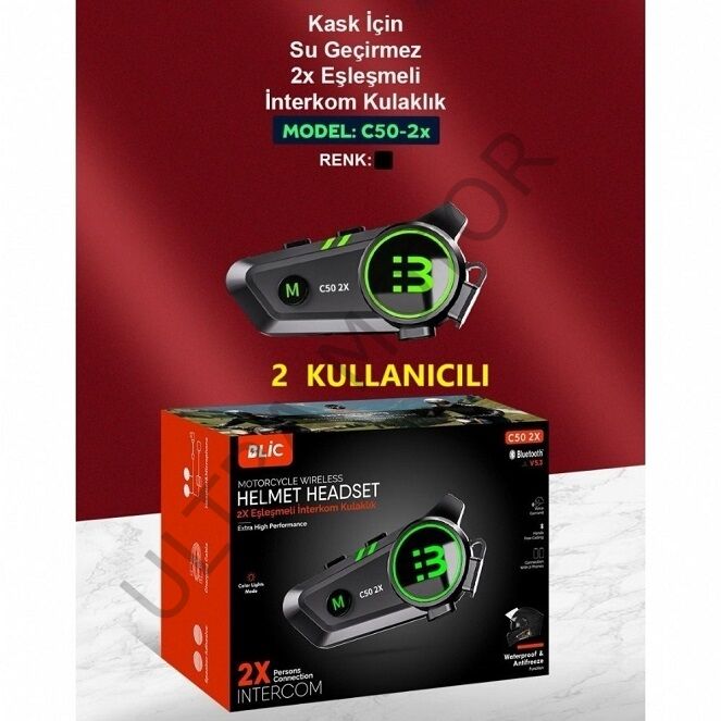 C50-2X 2 Hat İntercom