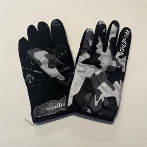 WindTech Gri Kamuflaj Desen Large Beden Eldiven