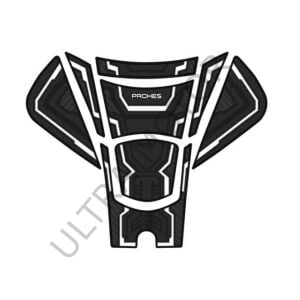 Honda Pcx125 2025-2026 Uyumlu Kauçuk Tankpad Takımı Beyaz