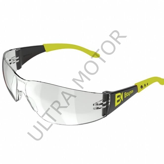 Baymax Spor Şeffaf Koruyucu Gözlük
