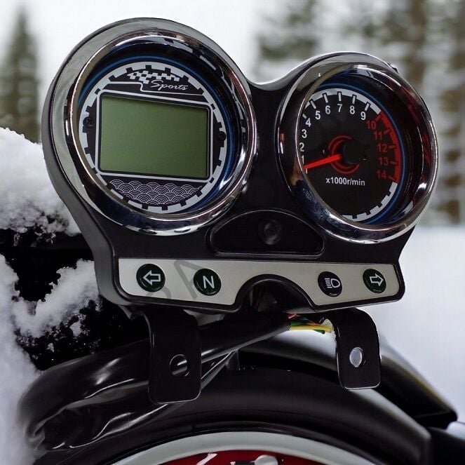 Kuba Çita Dijita Led Kilometre Saati/Gösterge