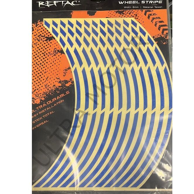 Reftac Parçalı Reflektif Mavi Jant Şeridi