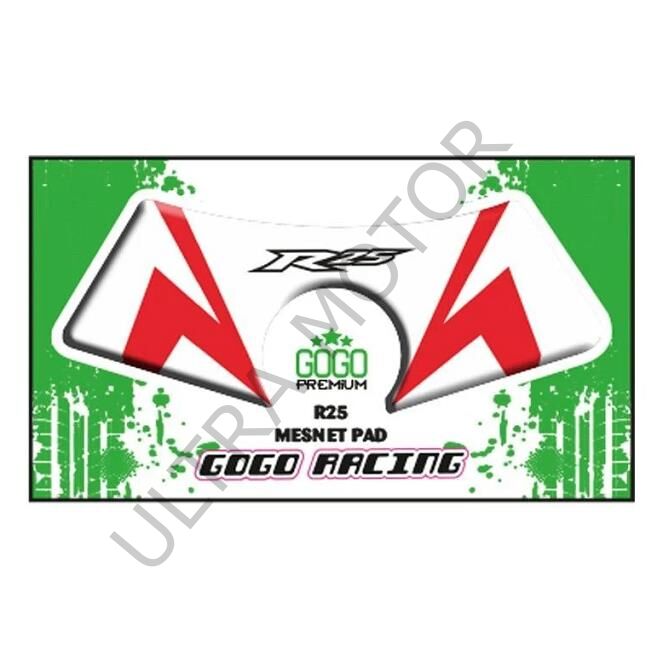 Yamaha R25 Beyaz-Kırmızı Mesnet Pad