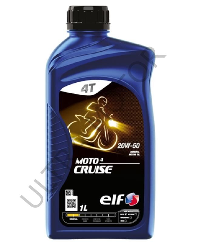 Elf Moto 4 Cruise 20W-50 4T Motor Yağı 1 Litre