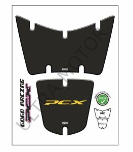 Honda PCX 2014-2017 Sarı-Siyah Tank Pad