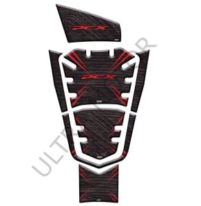Honda PCX 2021-2024 Kırmızı-Siyah Tank Pad