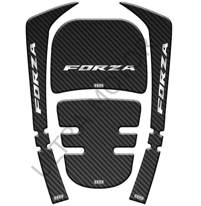Honda Forza 2018-2020 Gri-Siyah Tank Pad