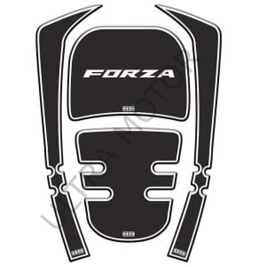 Honda Forza 2018-2020 Beyaz-Siyah Tank Pad