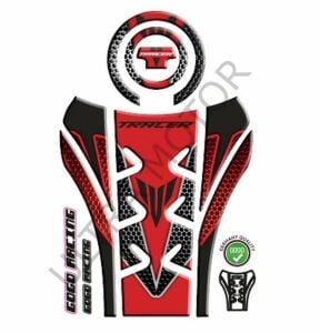 Yamaha MT-07 Tracer 2016-2018 Kırmızı-Siyah Tank Pad